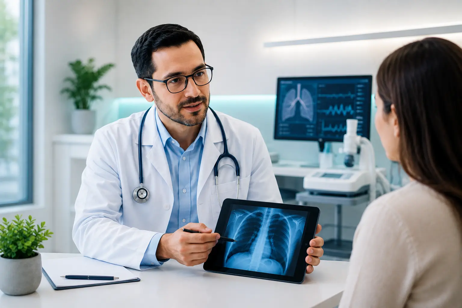 Consulta externa de neumología