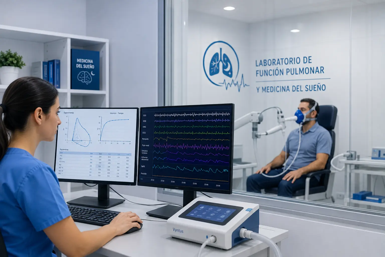 Laboratorio de Función Pulmonar y Medicina del Sueño